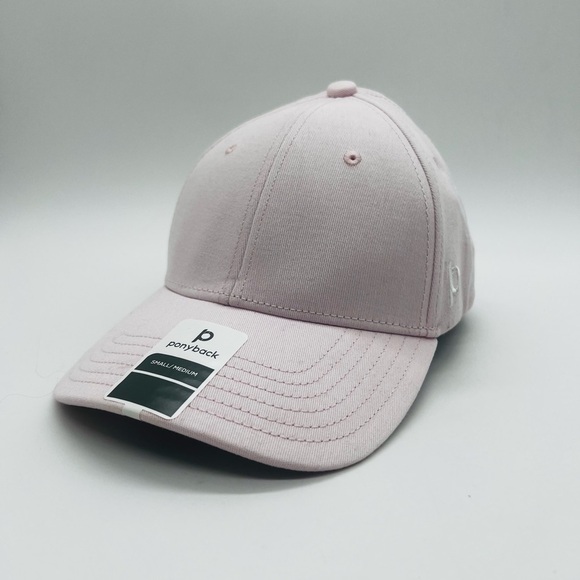 PONYBACK SOFT PINK HAT SIZE SMALL/MEDIUM NWT - Picture 1 of 10